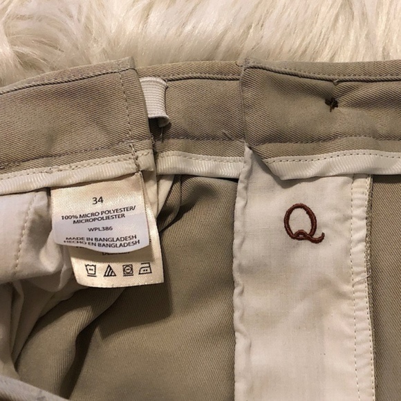 $5 CLEARANCE! Khaki Pleated Work Shorts Size 34 - Picture 7 of 9